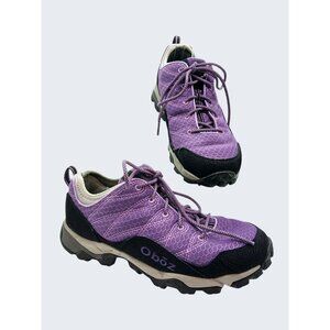Oboz Womens Pika Hiking Shoe Purple Size USA 10.5 Walking Trails Gorpcore